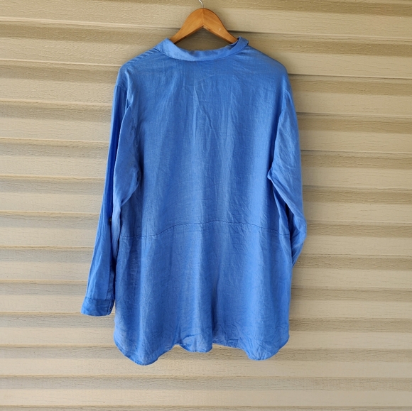 J. Jill 100% linen shirt tunic size 2X - Picture 9 of 10